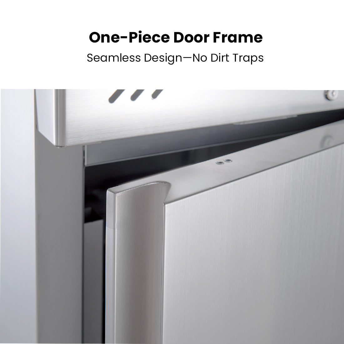 FED-X S/S Split Four-Door Upright Fridge - XURC1200S2V