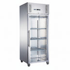 FED-X S/S Full Glass Door Upright Fridge - XURC600G1V