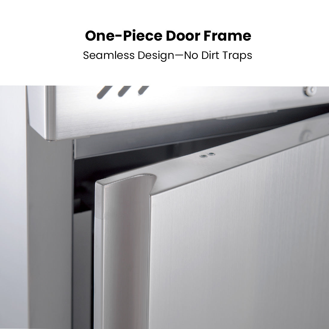 FED-X S/S Two Door Upright Fridge - XURC600S1V
