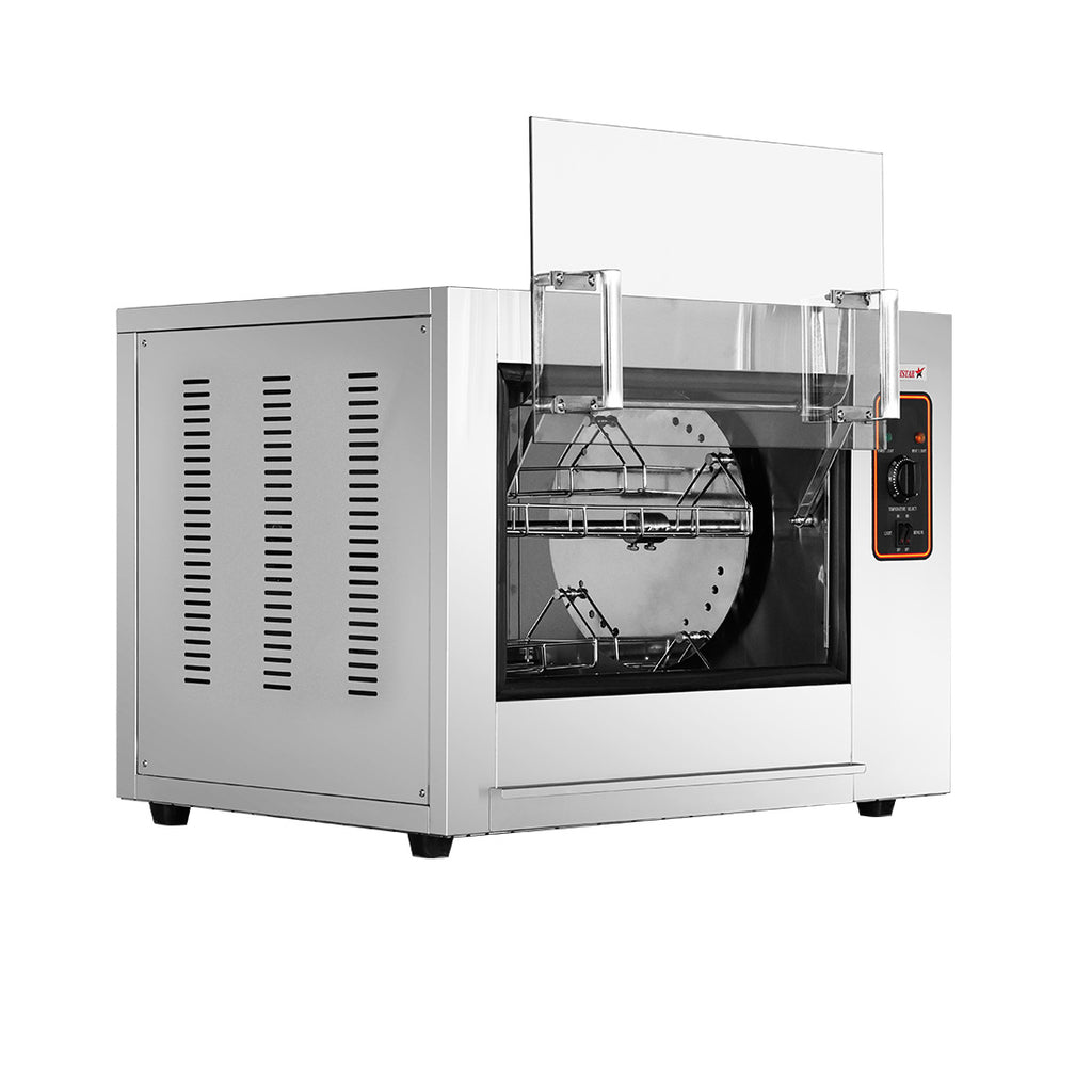 Benchstar Compact Heavy Duty Basket Rotisserie Fits 8-12 Birds YXD-266E