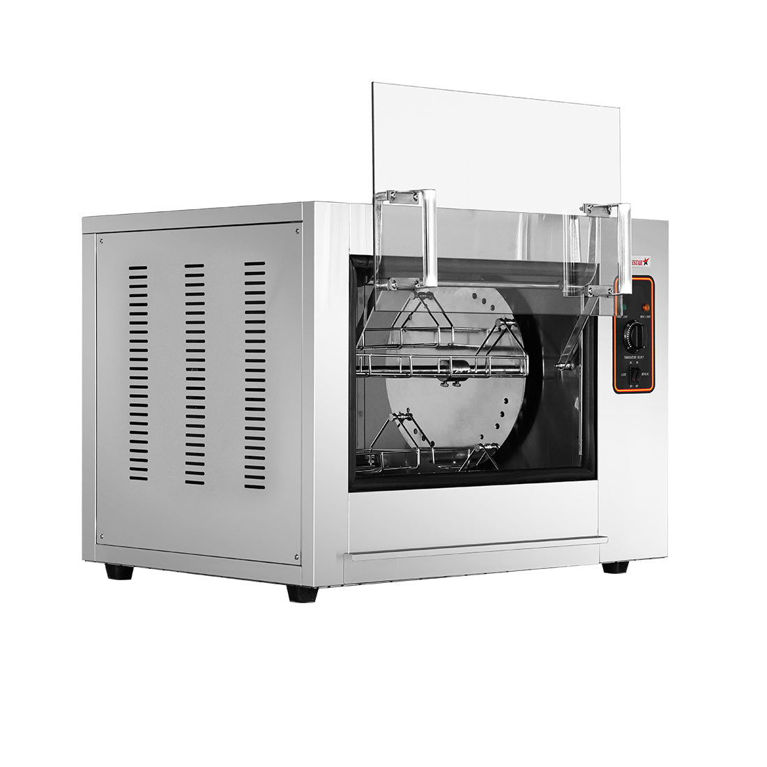 Benchstar Compact Heavy Duty Basket Rotisserie Fits 8-12 Birds YXD-266E