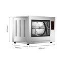 Benchstar Compact Heavy Duty Basket Rotisserie Fits 8-12 Birds YXD-266E