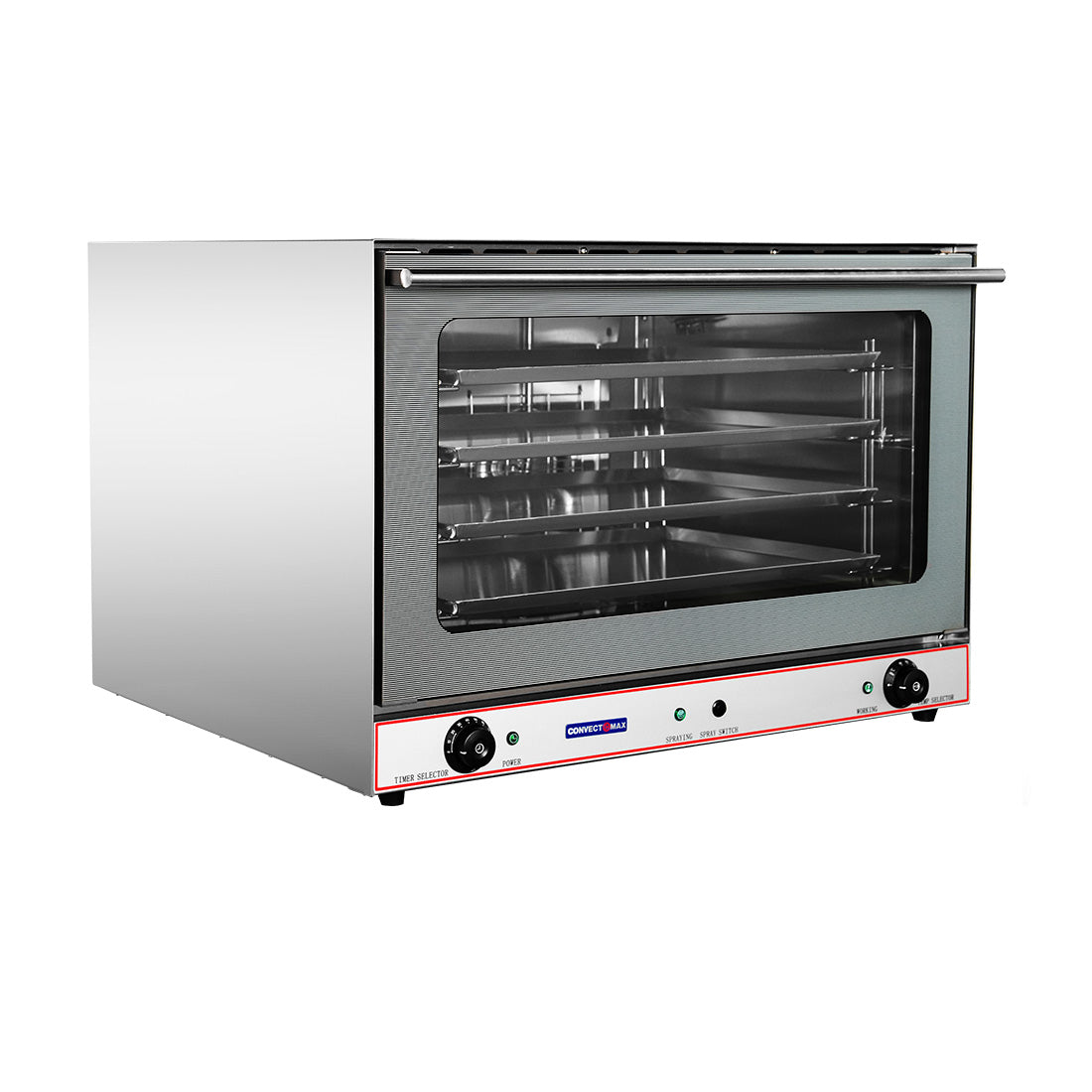ConvectMax Heavy Duty Stainless Steel Convection Oven w/ Press Button Steam YXD-8A/15E